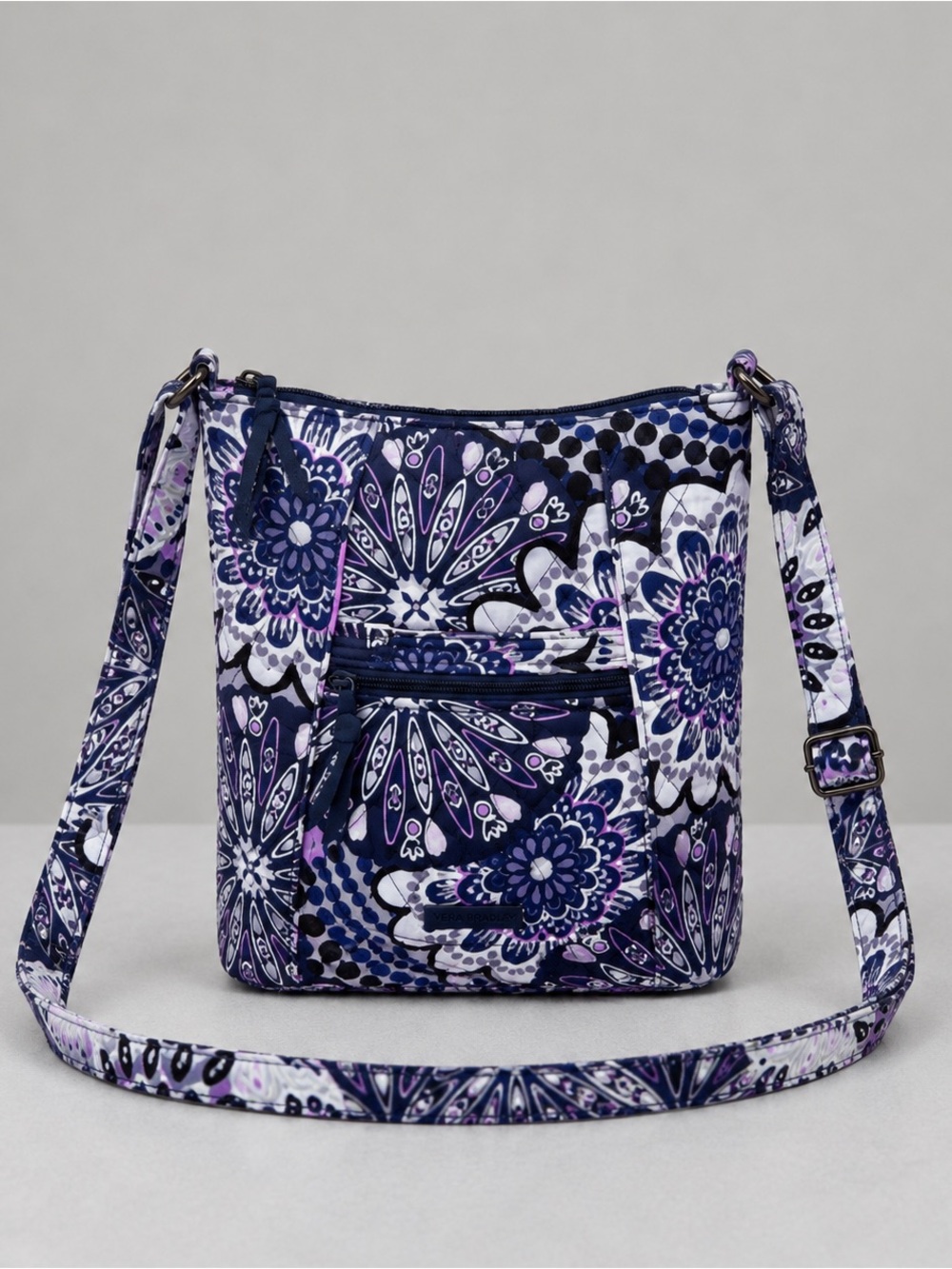 Vera Bradley Floral Hipster Crossbody Cottage Bohemian Retired Quilted